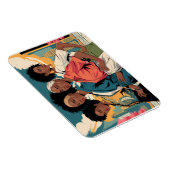 Frauenrechte in urbaner Mode Magnet (Rechte Seite)