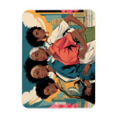 Frauenrechte in urbaner Mode Magnet (Vertikal)