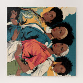 Frauenrechte in urbaner Mode Puzzle (Horizontal)