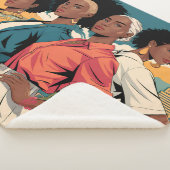 Frauenrechte in urbaner Mode Sherpadecke (3/4)