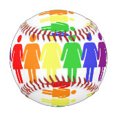 Frauenrechte LGBTQIA Baseball (Vorderseite)