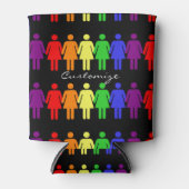 Frauenrechte LGBTQIA Thunder_Cove Dosenkühler (Vorderseite)