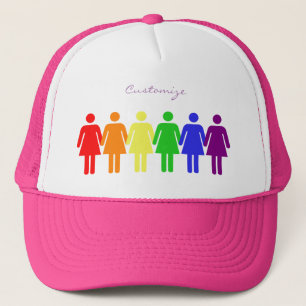 Frauenrechte LGBTQIA Thunder_Cove in jeder Farbe Truckerkappe