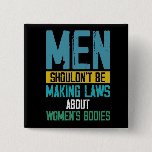 Frauenrechte, Protest-Taste Button (Vorderseite)