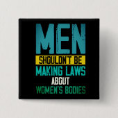 Frauenrechte, Protest-Taste Button (Vorderseite)