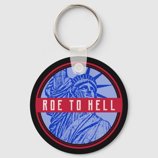 Frauenrechte roe v wave meines Körpers | Zum Hölle Schlüsselanhänger (Vorderseite)