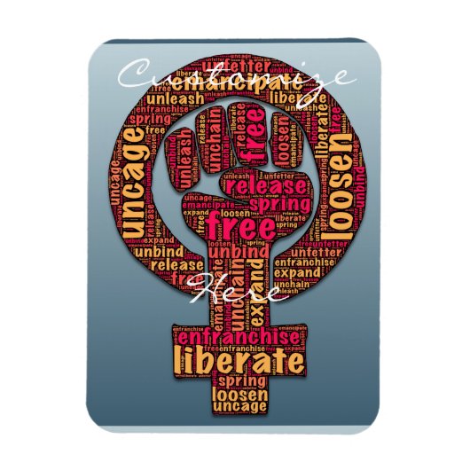 Frauenrechte seit LGBTQIA 2017 Magnet (Vertikal)