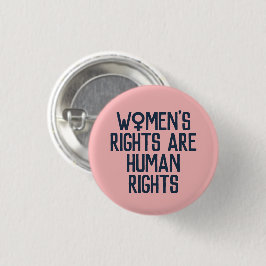 Frauenrechte sind Menschenrechte Button