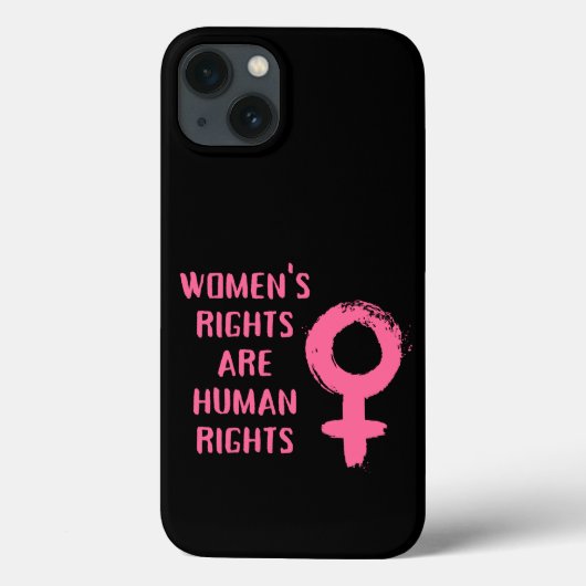 Frauenrechte sind Menschenrechte Case-Mate iPhone Hülle (Rückseite)