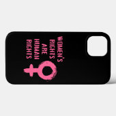 Frauenrechte sind Menschenrechte Case-Mate iPhone Hülle (Rückseite (Horizontal))