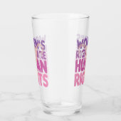 Frauenrechte sind Menschenrechte Glas (Rechts)