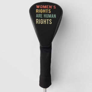 Frauenrechte sind Menschenrechte I Golf Headcover