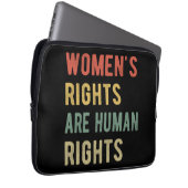 Frauenrechte sind Menschenrechte I Laptopschutzhülle (Vorne Rechts)