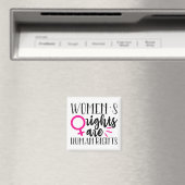 Frauenrechte sind Menschenrechte Magnet (In Situ (Geschirrspüler))