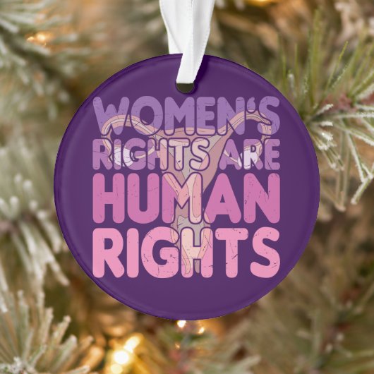 Frauenrechte sind Menschenrechte Ornament (Baum)