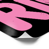 Frauenrechte sind Menschenrechte Poster (Ecke)