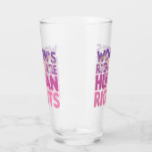 Frauenrechte sind Menschenrechte | Pro-Wahl Glas (Links)