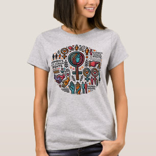 Frauenrechte sind Menschenrechte T-Shirt