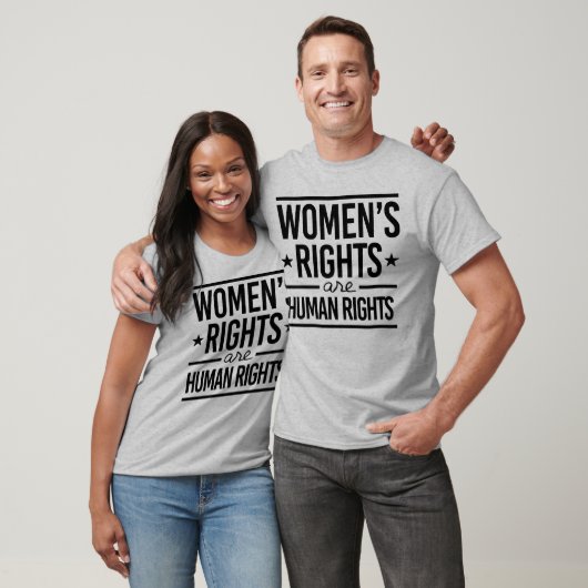 Frauenrechte sind Menschenrechte T-Shirt (Unisex)