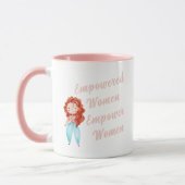 Frauenrechte stärken Tasse (Links)