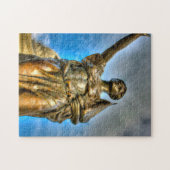 Frauenrechte Statue Wisconsin. Puzzle (Horizontal)