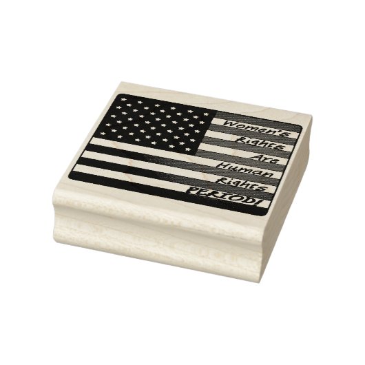 Frauenrechte! Zeit! Gummistempel (Stempel)