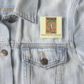 Frauenrechtlerinnen-Abzeichen Button (Beispiel)