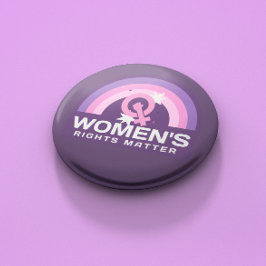Frauenrechtsfrage Feministentum Button