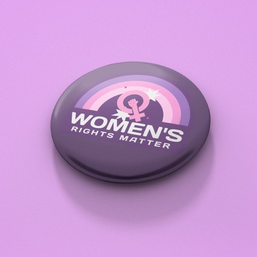 Frauenrechtsfrage Feministentum Button