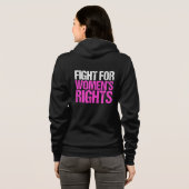 Frauenrechtskatalog Frauen Hoodie (Schwarz voll)