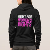 Frauenrechtskatalog Frauen Hoodie (Rückseite)