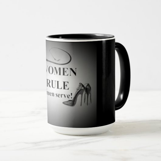 FRAUENREGEL TASSE (VorderseiteRechts)