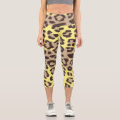 Frauenrennen & Yoga Capri Leggings (Vorderseite)