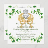 Frauenring & Kleeblatts Einladung (Vorne/Hinten)