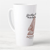 Frauenruhestand Auf Wiedersehen Heels des Tension Milchtasse (Linke Ecke)