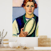 Frauenrumpf Poster (Küche)