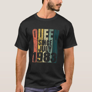 Frauens 38. Geburtstag Frau Quarantäne Königin Sei T-Shirt