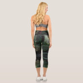 Frauensapparel Frauensmode Frauen Capri Leggings (Rückseite)