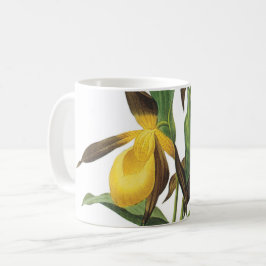 Frauenschleifer (Cypripedium sp.) von Redouté Kaffeetasse