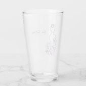 Frauenschönheit Glas (Rückseite)