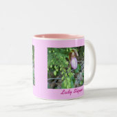 Frauenschuh 2 zweifarbige tasse (VorderseiteRechts)