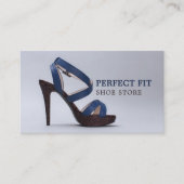Frauenschuh, Frauenkleidung Visitenkarte (Vorderseite)