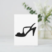 Frauenschuh Postkarte (Stehend Vorderseite)