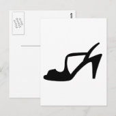 Frauenschuh Postkarte (Vorne/Hinten)