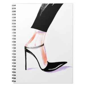 Frauenschuhe Notizblock
