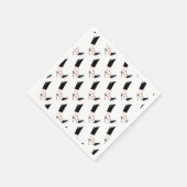 Frauenschuhe Serviette (Ecke)