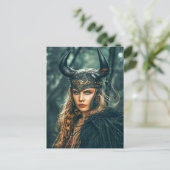 Frauenschützer für das Kulturerbe Postkarte (Stehend Vorderseite)