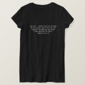 Frauenschwarz-V-T - Shirt Rainbow Gottes Promise T (Design Rückseite)