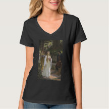 Frauenschwarzer T - Shirt "Meine Fair Lady"