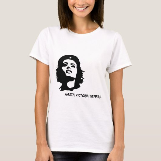 Frauenshirt Kuba Che Guevara Revolution T-Shirt (Vorderseite)